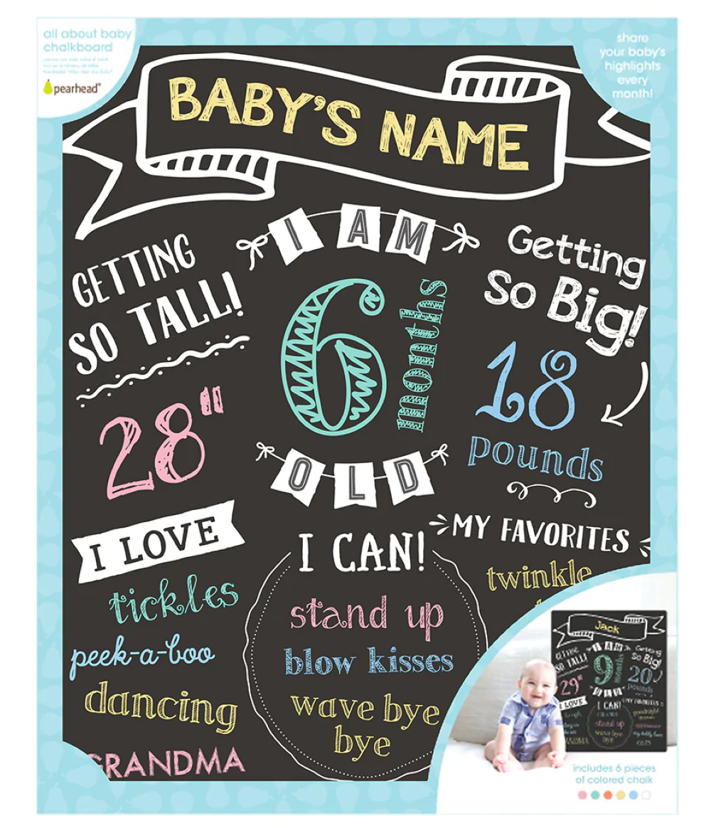 Buy Chalkboard Photo Background from PEARHEAD available online at VEND. Explore more Gifts collections now.