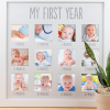 Buy First Year Photo White Frame from PEARHEAD available online at VEND. Explore more Baby Birthday Gifts now.