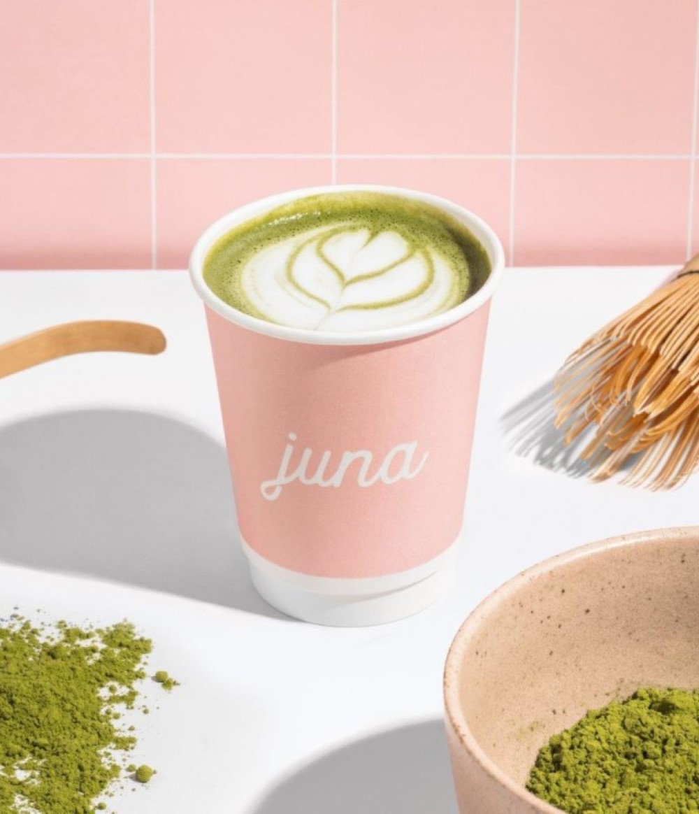 Juna Bakery's Matcha Latte