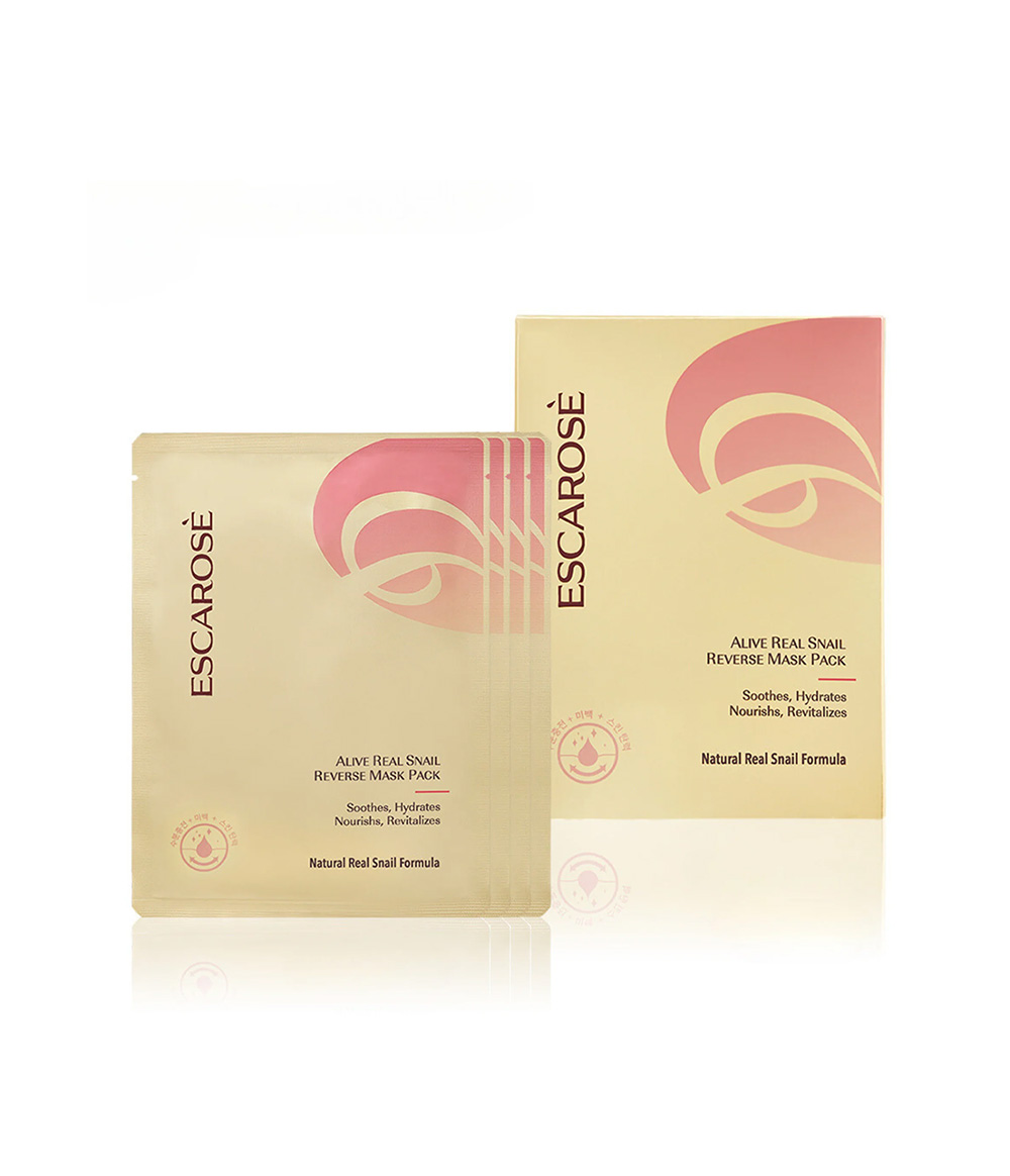 Buy Alive Real Snail Korean Reverse Mask from ESCAROSÉ available online at VEND. Explore more skincare products now