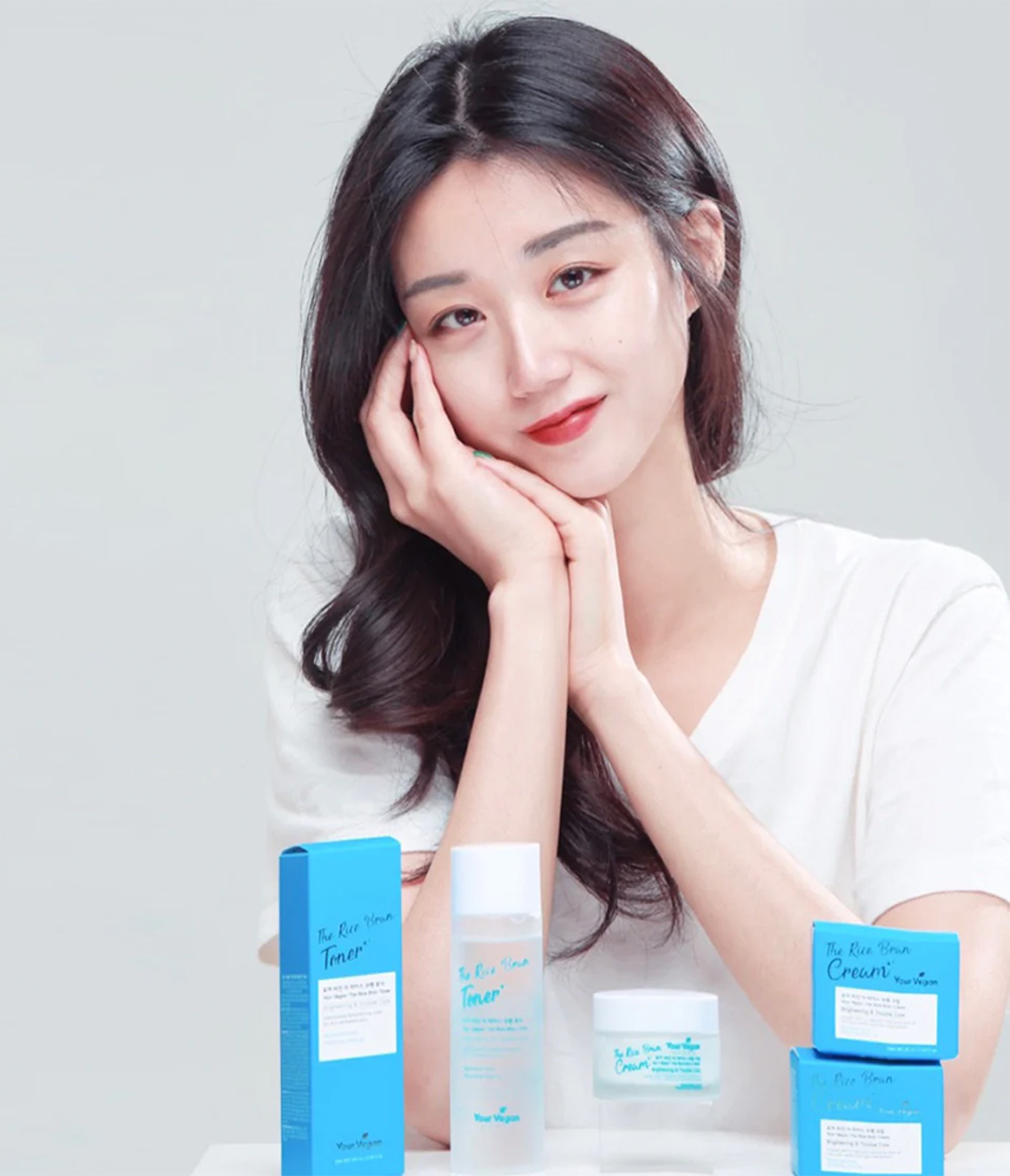 Buy The Rice Bran Skincare SET - Korean Made from YOUR VEGAN available online at VEND. Explore more skincare products now