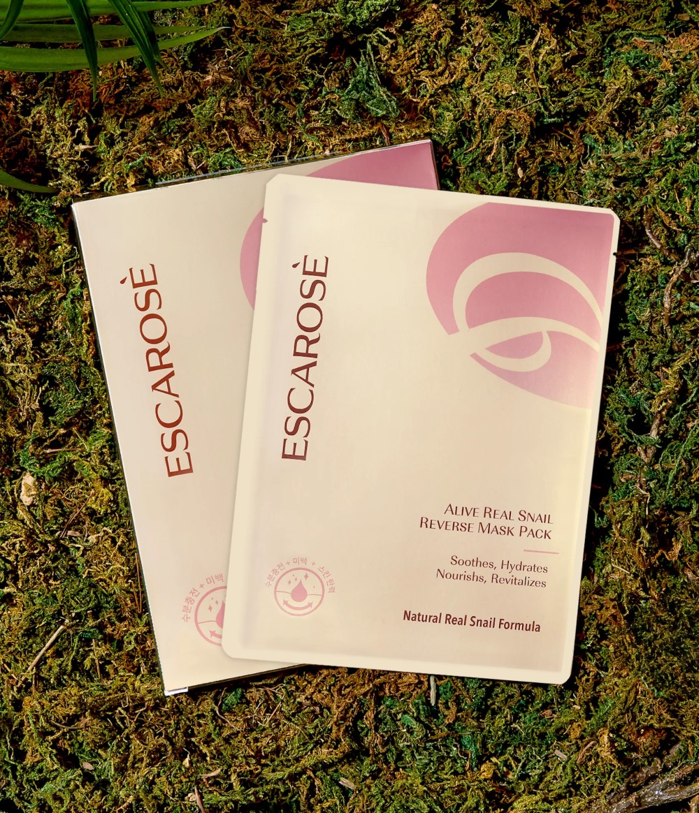 Buy Alive Real Snail Korean Reverse Mask from ESCAROSÉ available online at VEND. Explore more skincare products now