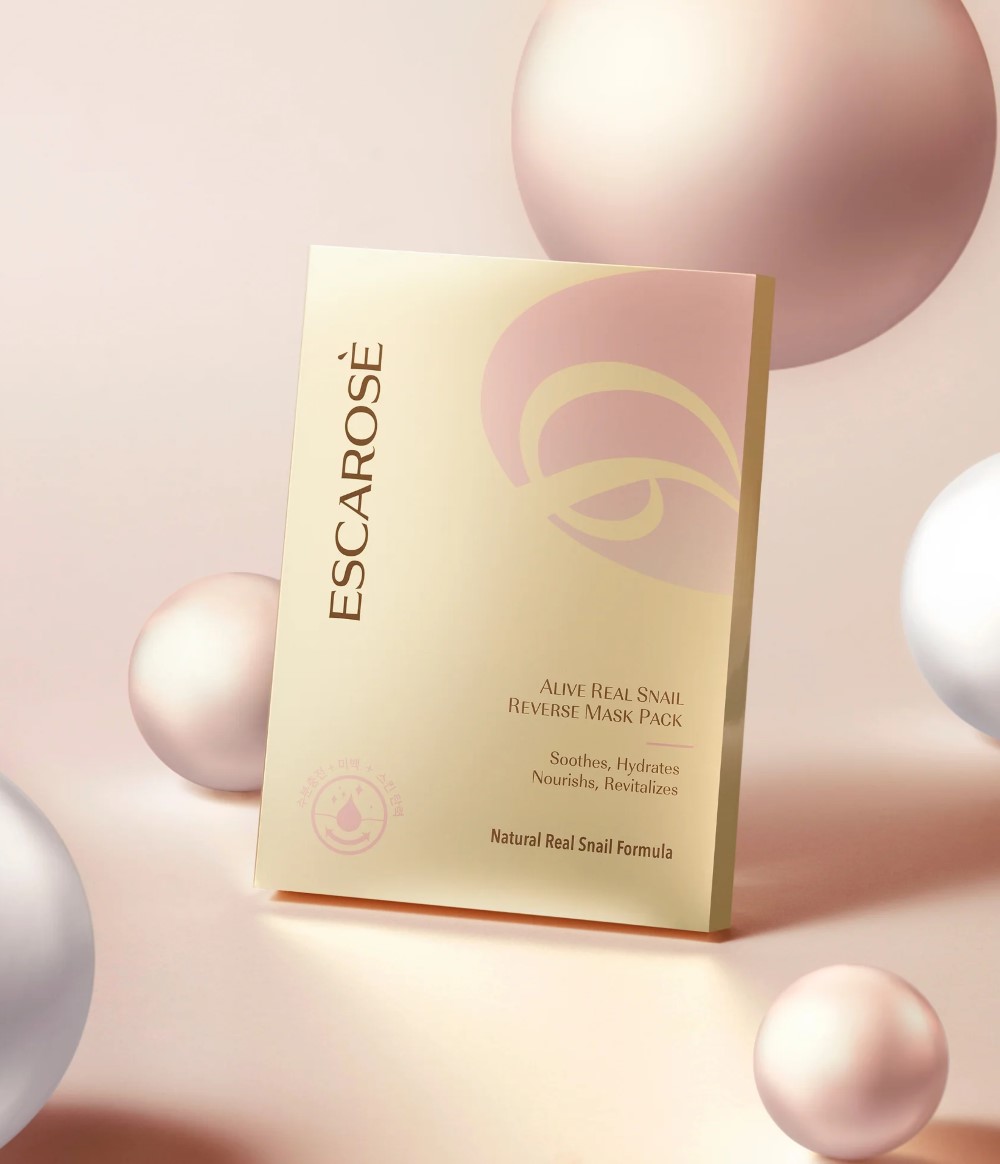 Buy Alive Real Snail Korean Reverse Mask from ESCAROSÉ available online at VEND. Explore more skincare products now