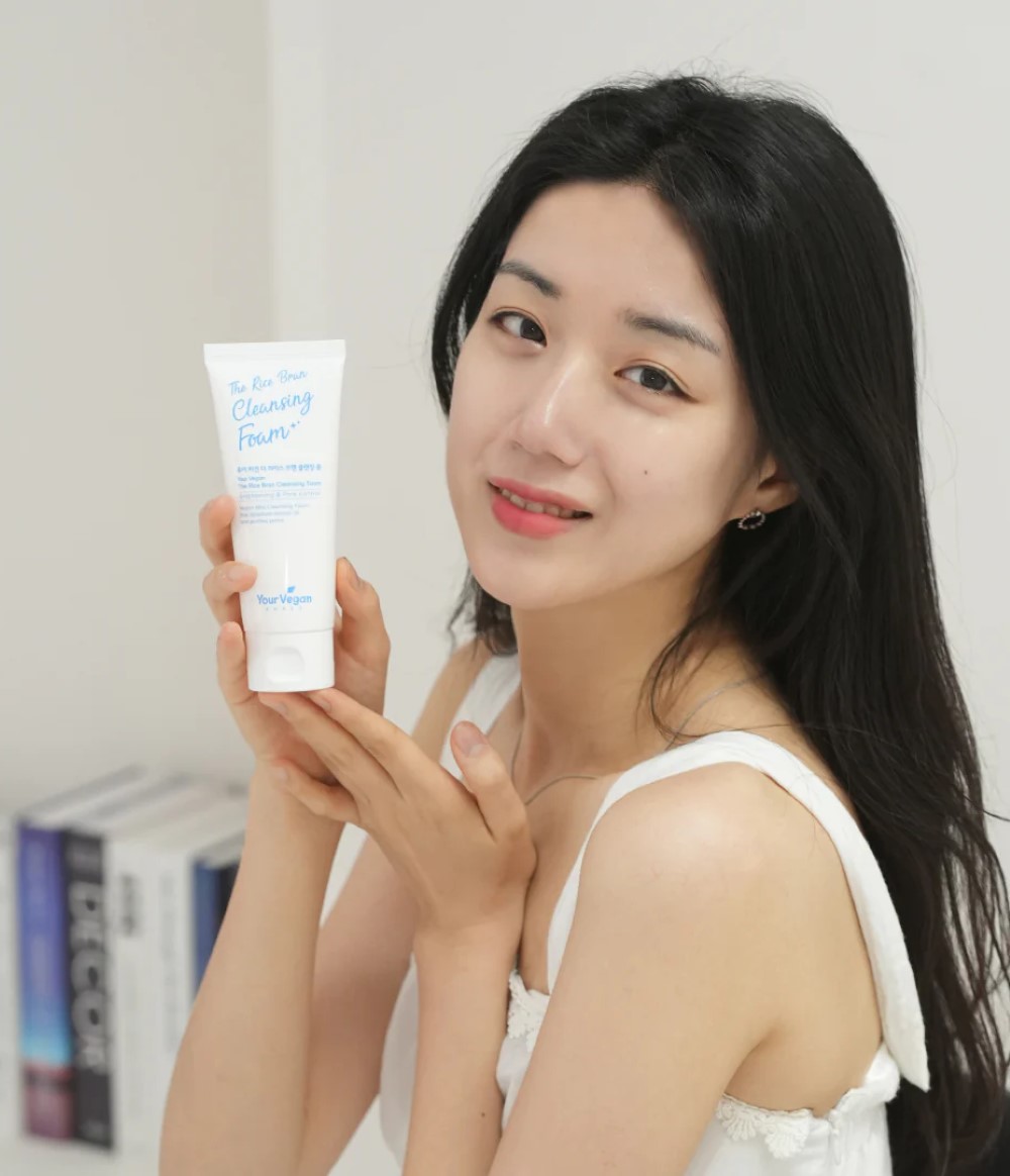 Buy The Rice Bran Korean Cleanser - Korean Made from YOUR VEGAN available online at VEND. Explore more skincare products now