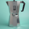 'Grande Silver Sovereign' Moka Pot