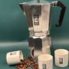 'Silver Majesty' Moka Pot